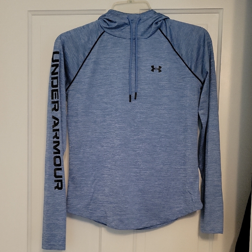 Under Armour Light Blue Performance Hoodie